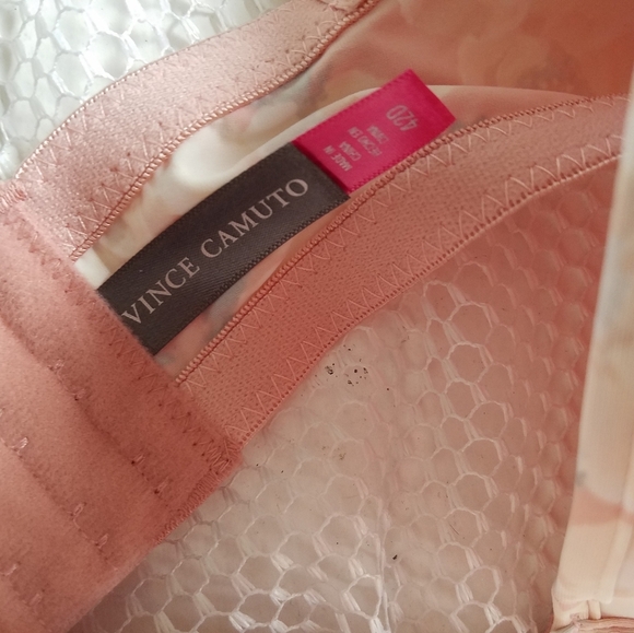 NWOT Vince Camuto Full Figure Tshirt Bra with Comfort Straps  Floral Size 42D - Picture 4 of 5